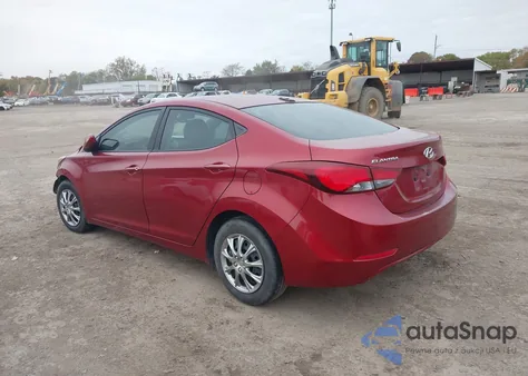 2016 Hyundai Elantra Se из США, поврежденный, VIN 5NPDH4AE1GH690687